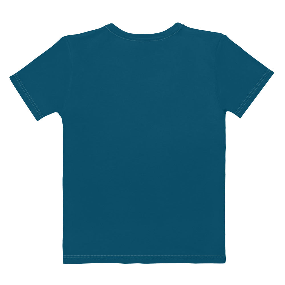 Women's T-shirt Blue Alien