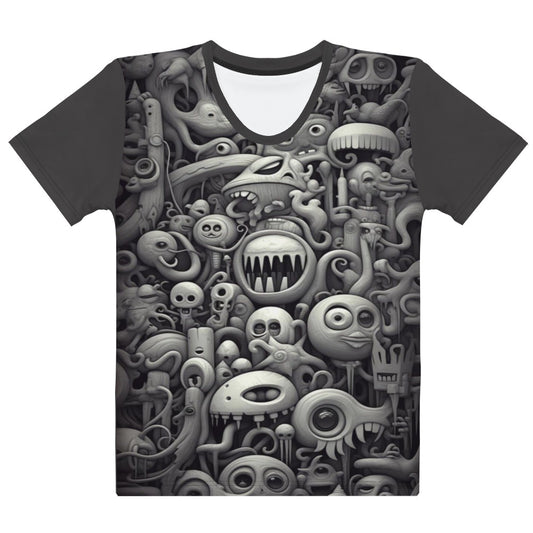 Women's T-shirt Strange Monsters