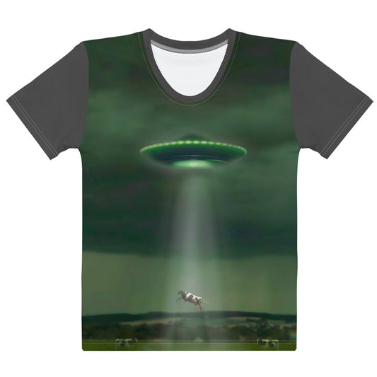 Women's T-shirt Alien Abduction