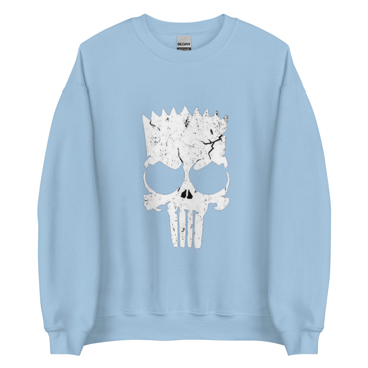 Sweatshirt Bart Simpson Skull