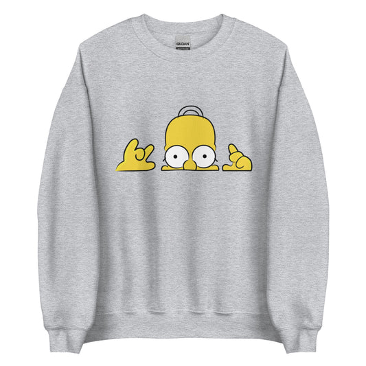 Unisex Sweatshirt Homer Simpson