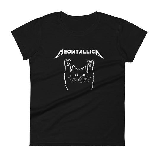 Women's T-shirt Meowtallica