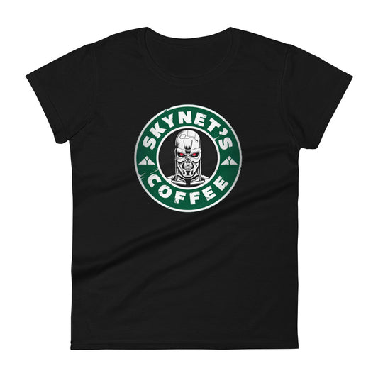 Women's T-shirt Skynet's Coffe