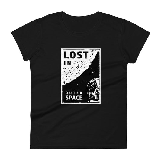 Women's T-shirt Lost in Outer Space