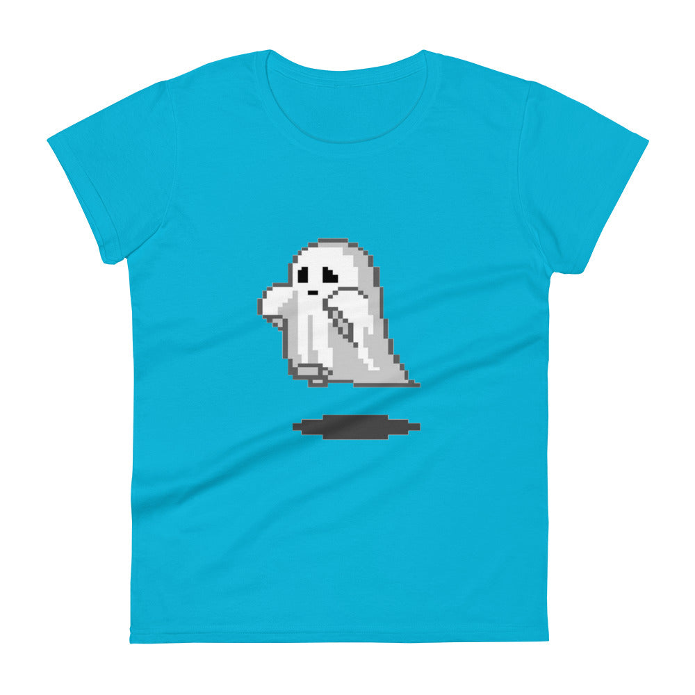 Women's T-shirt Cute Ghost