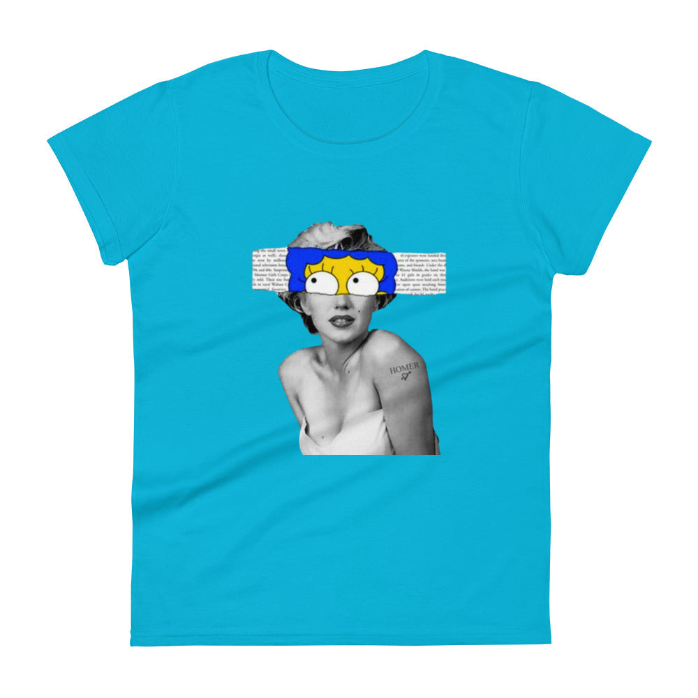Women's T-shirt Anonymous Simpson