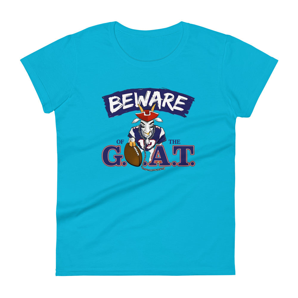 Women's T-shirt Beware Of The Goat