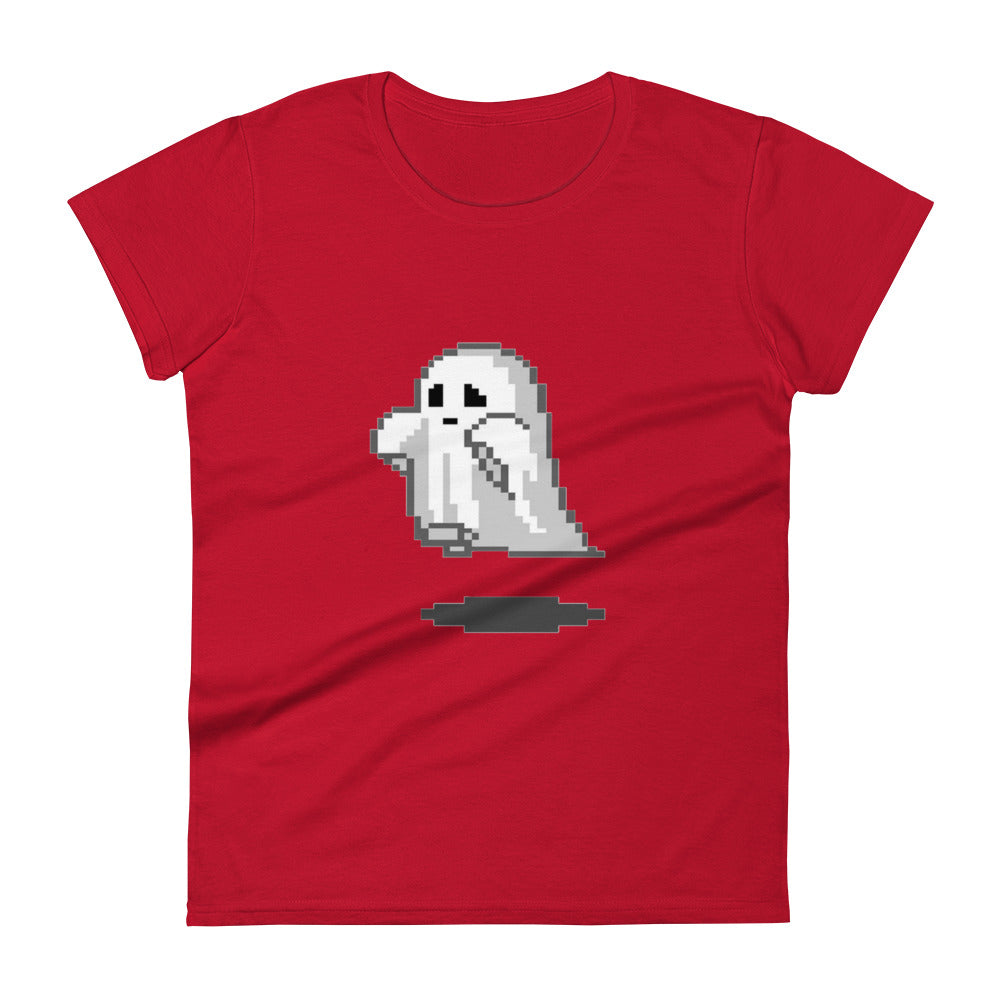 Women's T-shirt Cute Ghost