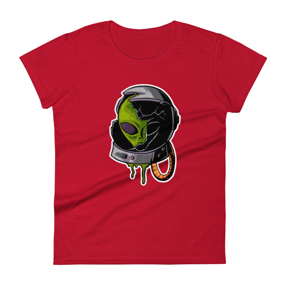 Women's T-shirt Alien Astronaut