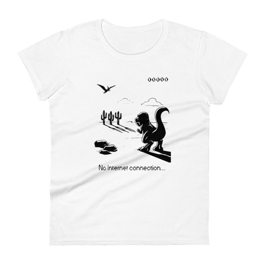 Women's T-shirt No Internet Connection