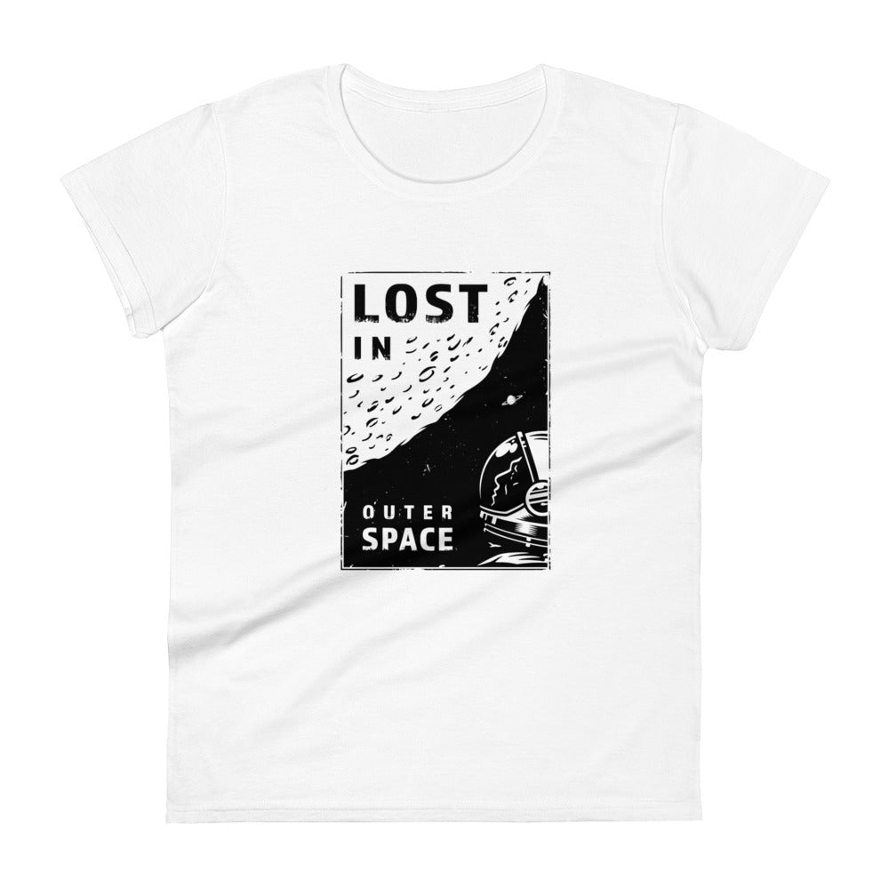 Women's T-shirt Lost in Outer Space